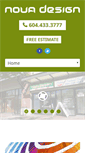 Mobile Screenshot of novadesign.ca